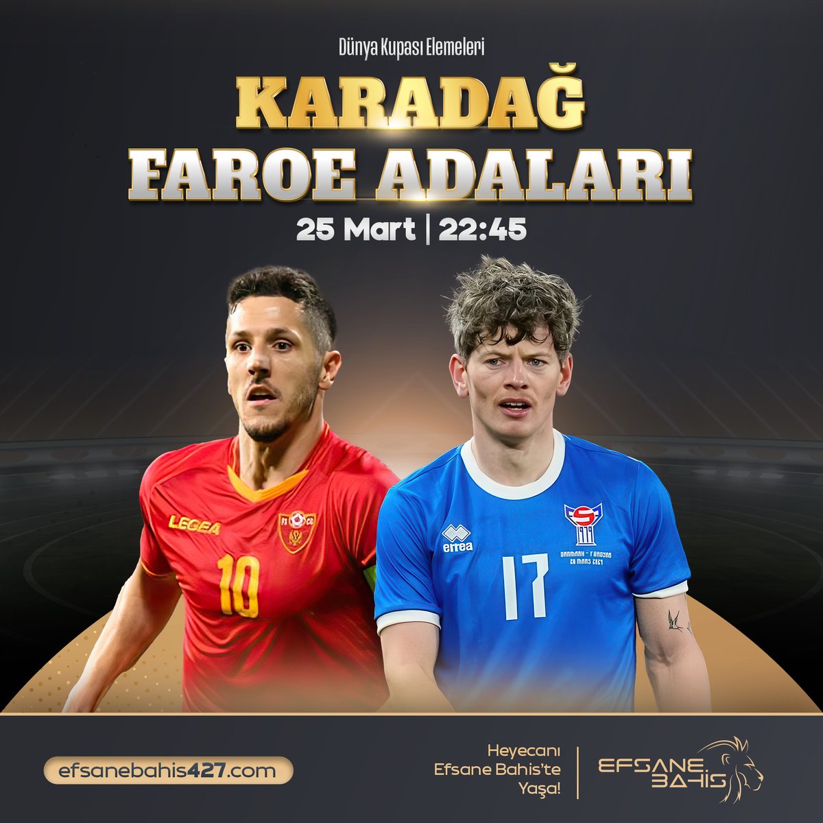 Efsane Bahis'le Salı Bülteninde Efsane Karşılaşmalar Sizlerle!

 ⚽️#İsrail  - #Norveç
 ⚽️#Karadağ-  #FaroeAdaları

 Efsane Oranlarla Bahis Almak İçin:efsanebahis427.com