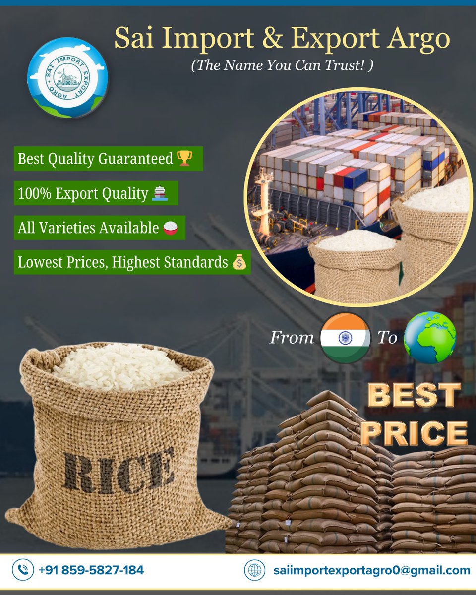 SAI IMPORT EXPORT AGRO (@agro_sai) / Posts / X
