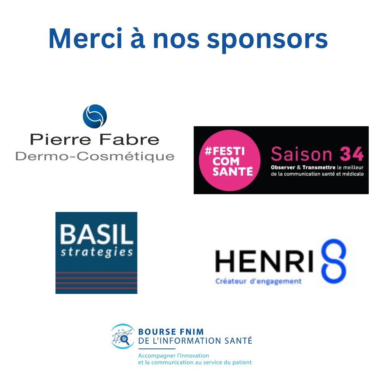 lafnim (@lafnim) on Twitter photo 🚀#SaveTheDate
La remise de la Bourse #FNIM de l'information santé 2025 sera le jeudi 22 mai ⏰9h
📍 à <a href="/parisSANTEXPO/">SantExpo</a>
Pendant le Remise des Prix du #Podcast Santé Francophone du <a href="/FestiComSante/">Festival de la Communication Santé</a> x <a href="/medshakestudio/">MedShake Studio</a> 🚀#SaveTheDate
La remise de la Bourse #FNIM de l'information santé 2025 sera le jeudi 22 mai ⏰9h
📍 à <a href="/parisSANTEXPO/">SantExpo</a>
Pendant le Remise des Prix du #Podcast Santé Francophone du <a href="/FestiComSante/">Festival de la Communication Santé</a> x <a href="/medshakestudio/">MedShake Studio</a>