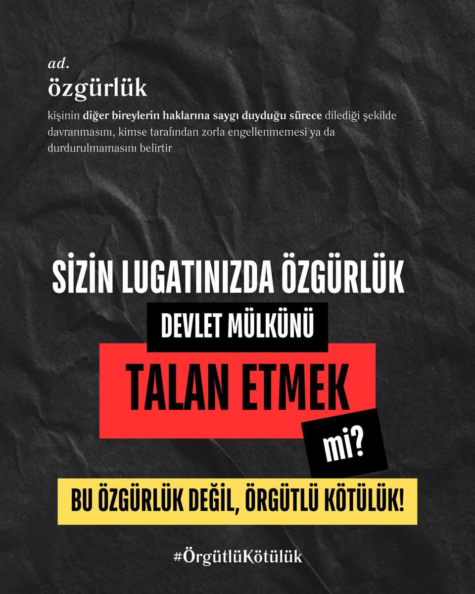 Aligundogan42's tweet photo. #ÖrgütlüKötülük https://t.co/DYc6HnetBx
