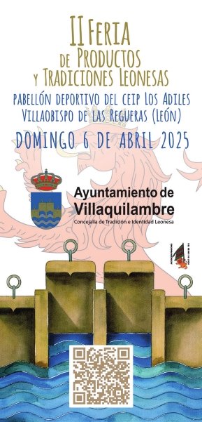 deportesvq's tweet photo. II Feria de Productos y Tradiciones Leonesas 06/04/2025 CEIP Los Adiles Villaobispo de las Regueras
A las 13:00 una exhibición de Lucha 🤼‍♂️ Leonesa y a partir de las 16:30 Deportes Autóctonos
Esta prevista una Comida Popular Leonesa  14:30 🍽️
#deportesvq #vqdxt #villaquilambre https://t.co/bdeHtvW7II