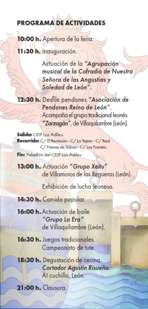 deportesvq's tweet photo. II Feria de Productos y Tradiciones Leonesas 06/04/2025 CEIP Los Adiles Villaobispo de las Regueras
A las 13:00 una exhibición de Lucha 🤼‍♂️ Leonesa y a partir de las 16:30 Deportes Autóctonos
Esta prevista una Comida Popular Leonesa  14:30 🍽️
#deportesvq #vqdxt #villaquilambre https://t.co/bdeHtvW7II
