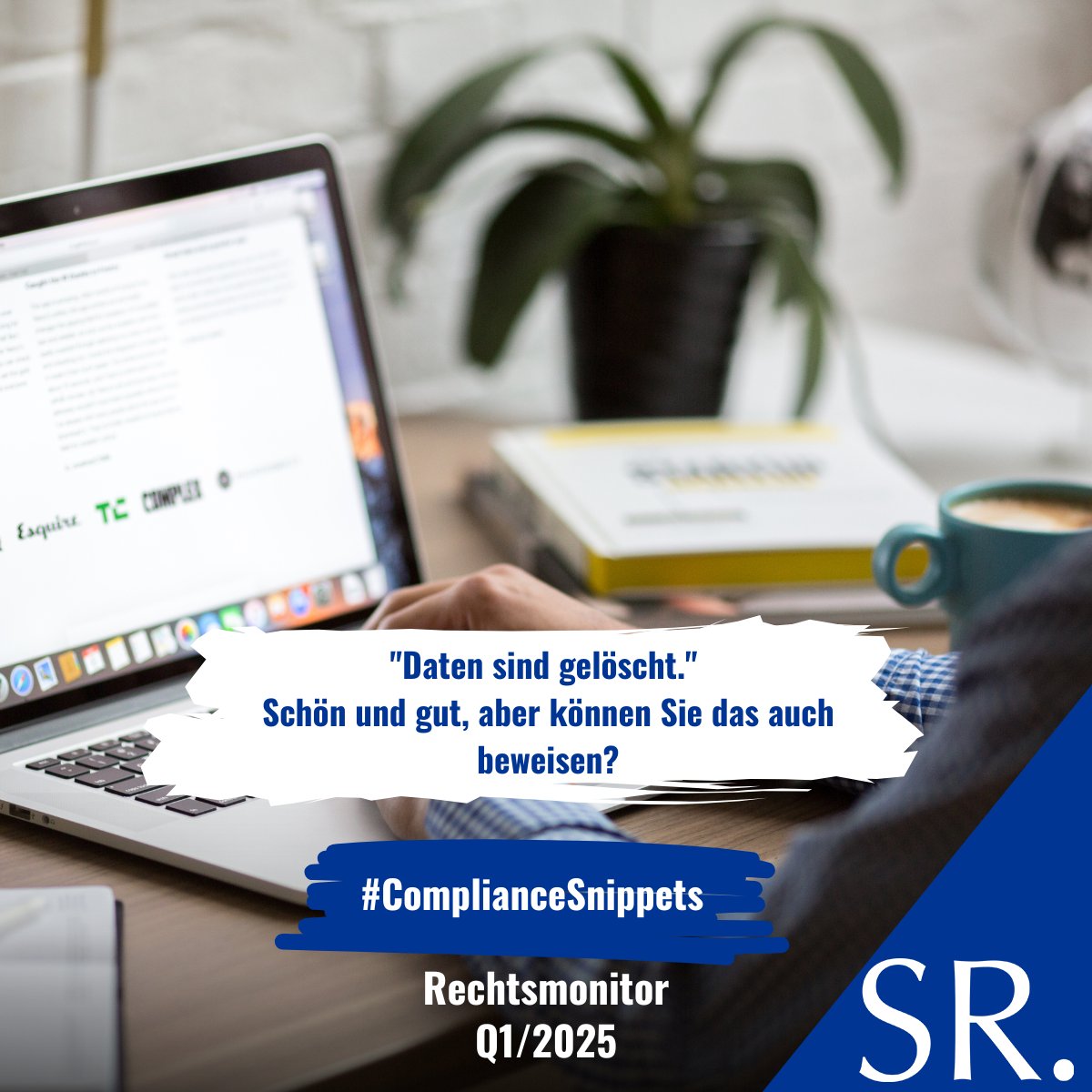 Das VG Bremen hat mit dem #Urteil vom 17.12.2024 deutlich gemacht: Wer personenbezogene #Daten löscht, muss das auch dokumentieren. Für Unternehmen heißt das: Dokumentation ist kein Nice-to-have.
📖 Mehr zu aktuellen Urteilen im Rechtsmonitor: schulte-lawyers.com/rechtsmonitor-…
#Compliance