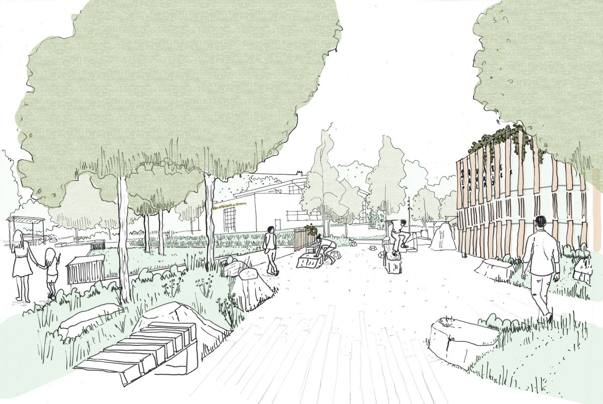 Le Jardin des Lauriers-Michelle Palas prend forme progressivement à Bellevue 🌿

3 000 m² d’espaces verts sont aménagés pour transformer la place en un nouveau lieu de vie et de rencontres au cœur de quartier. Rendez-vous cet été pour l’ouverture !
metropole.nantes.fr/actualites/202…