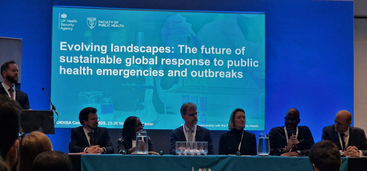 Mark Dalauidao (@mdalauidao) on Twitter photo Enjoyed the first session.
Massive cuts  on funding across key organisations worldwide is affecting their capacity to respond to global emergencies.
Quick fix solution might bring more harm than good in the long run.
#UKHSA25 Enjoyed the first session.
Massive cuts  on funding across key organisations worldwide is affecting their capacity to respond to global emergencies.
Quick fix solution might bring more harm than good in the long run.
#UKHSA25