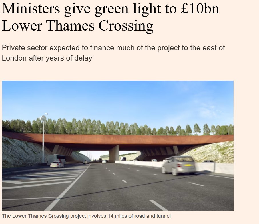 14 years after being designated a national priority,
359,000 pages later,
and £300 million spent,
the Lower Thames Crossing has finally gotten planning permission. It should have never taken this long or cost this much.