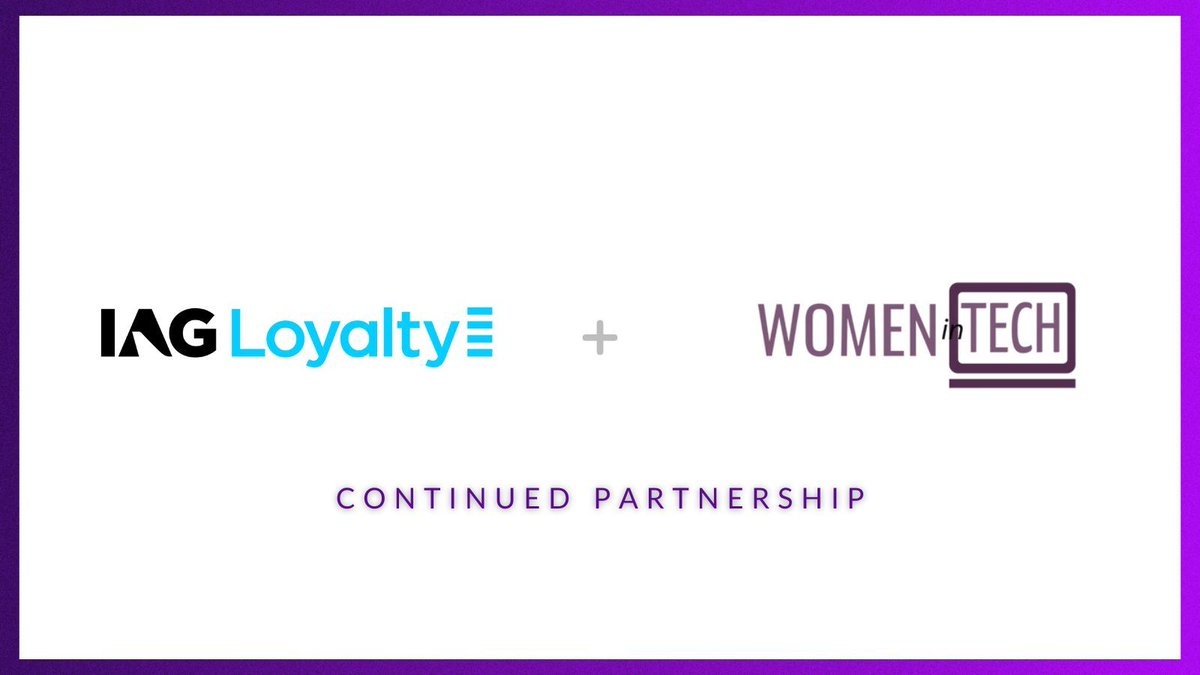 Excited to extend our partnership with <a href="/IAGLoyalty/">.</a>! They foster a culture of belonging, where all talents can thrive. Learn more about their commitment to diversity &amp; inclusion: buff.ly/2vM2gqV 

#IAGLoyalty #WomenInTech