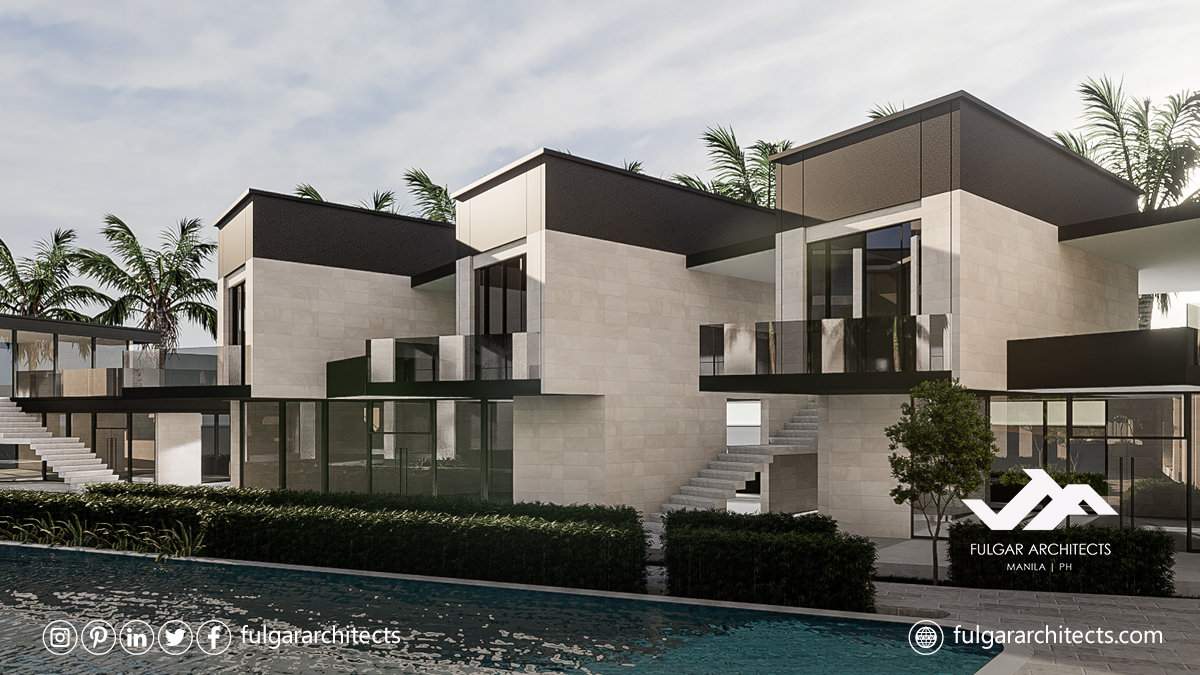 fulgararchitect's tweet image. Dive into tranquility with our mansion villa design. Stone cladding, streamlined modernity, and a flexible layout with movable partitions invite you to a lifestyle centered around a beautiful pool. #tranquilliving #flexibledesign #peaceful #mansion #villa #iloilo #housedesign