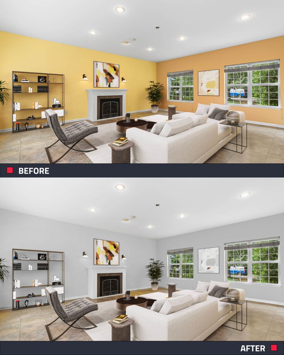 BoxBrownie_com's tweet image. Is the color of your property turning buyers off? 

Our Color Change edit can give your space a fresh look — at just US$2.40! 
Help buyers envision their dream home!

#BoxBrowniecom #ColorChange