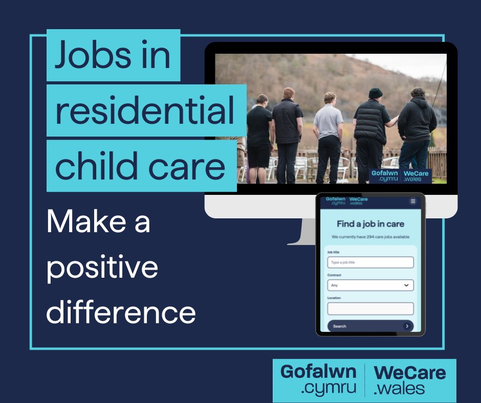 ⭐ Ready for a new career in care? Your next opportunity could be just a click away! ⭐

🔍Explore rewarding roles in the care sector and make a real difference in people's lives. 

Visit our jobs portal today and find the perfect fit for you!  👉 wecare.wales/jobs