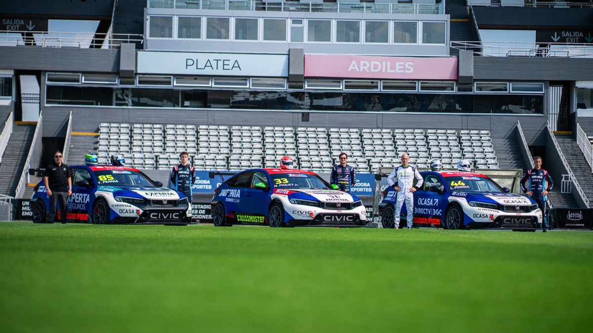 JAS Motorsport (@jasmotorsport) on Twitter photo Looking 👌, it’s Honda YPF Racing, and ready for TCR South America with 3x Pernias (Leonel, Mariano & Tiago) plus Nelson Piquet Jr & Adrian Chiriano.
📸 <a href="/HondaYPFRacing/">Honda YPF Racing</a> Looking 👌, it’s Honda YPF Racing, and ready for TCR South America with 3x Pernias (Leonel, Mariano & Tiago) plus Nelson Piquet Jr & Adrian Chiriano.
📸 <a href="/HondaYPFRacing/">Honda YPF Racing</a>
