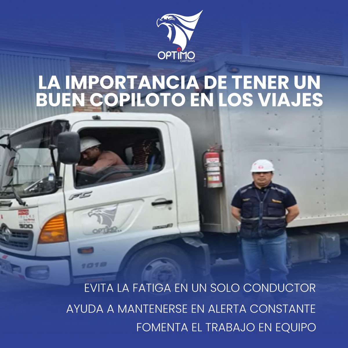 OptimocarTr's tweet photo. El copiloto es clave para la seguridad en carretera 💨
Ayuda con la conducción
Ofrece apoyo en emergencias
Se puede intercambiar en trayectos grandes
¡Haz que tus viajes sean más seguros y eficientes!
#OptimoCarTrans #SeguridadVial #Seguridad #TransporteTerrestre https://t.co/fu6jdrj2ze