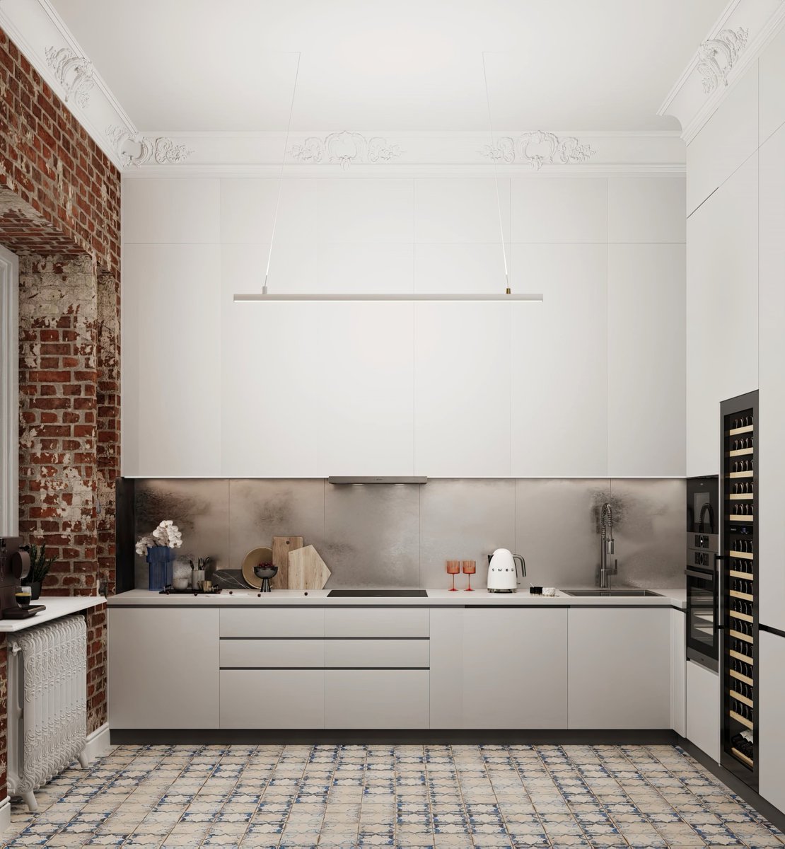 ShopViraRu's tweet image. Где моя полочка с лакомствами? 🐾 В этой кухне всё идеально: кирпич, металл, винтаж… но главное – вкусные кусочки, упавшие на пол! #СтильныйДом #УютнаяКухня
📍 Подробнее о проекте: youtu.be/cfRcuwycIyE
🔗 Заказать проект можно на сайте: eremont.ru