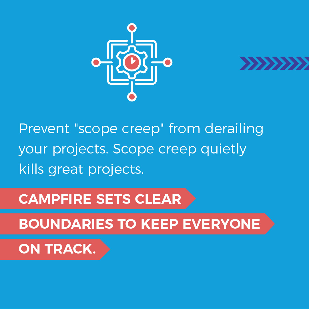 Scope changes can derail projects, causing delays, budget overruns, and frustration.

Campfire makes tracking and managing scope easy, keeping your team aligned.

Swipe to learn how—and share your approach below! 👇