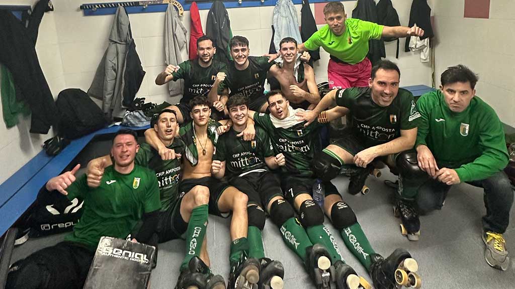 🏑 Quarta victòria consecutiva del CHP Amposta en clara línia ascendent davant un rival directe

▶ LA NOTÍCIA: ebresports.cat/quarta-victori…

<a href="/UFECcat/">Unió de Federacions Esportives de Catalunya</a> <a href="/HoqueiAmposta/">Hoquei Patí Amposta</a> <a href="/FCPatinatge/">FCPatinatge</a> <a href="/ajamposta/">Ajuntament d'Amposta</a> <a href="/adamtomas/">Adam Tomàs i Roiget</a> <a href="/MarcFornos/">Marc Fornos Monllau</a> <a href="/irccid/">Iris Castell Cid</a> <a href="/esportcat/">Esports</a> <a href="/RadioAmposta/">Amposta Ràdio</a> #Amposta #TerresdelEbre