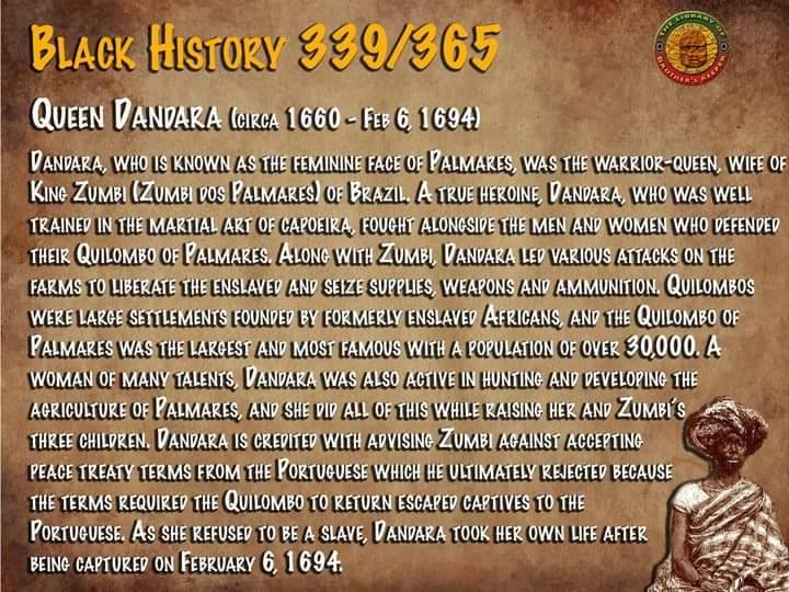 BlkHistStudies's tweet photo. Queen Dandara #zumbi #dandara #palmares #brazil #africanholocaust https://t.co/mSFg68RSAq