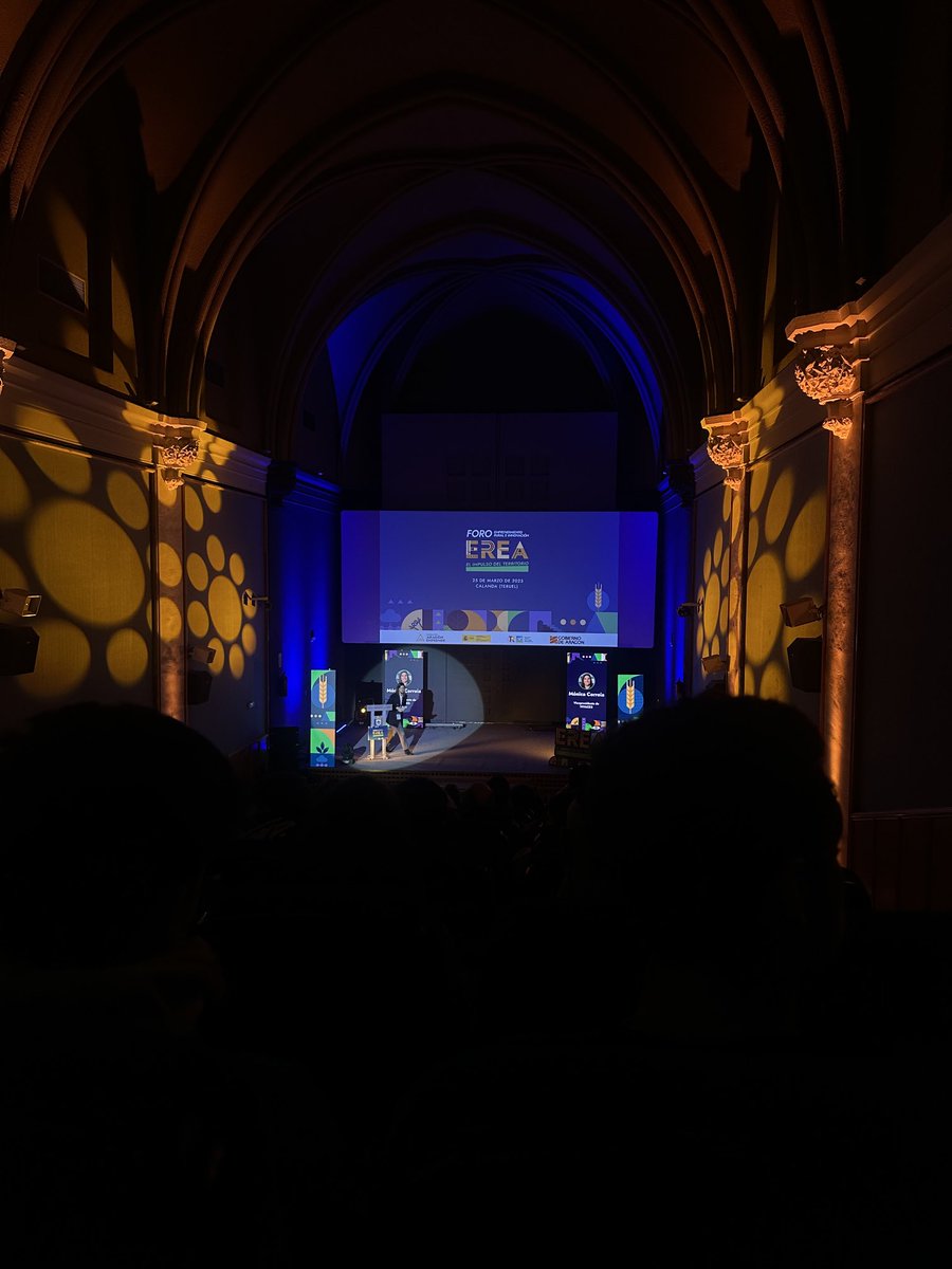 ¡El foro EREA 2025 ⁦<a href="/AragonEmprende/">Aragón Emprende</a>⁩ ya está en marcha! EMPRENDIMIENTO RURAL E INNOVACIÓN ¡Sigue la jornada en streaming! ➜ erea.aragonemprende.com/foro-2025/