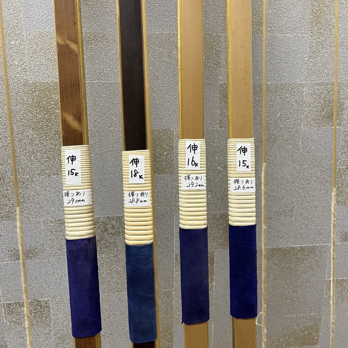 竹弓「杣友重」が入荷しました?！ 伸15k-2張 16k-1張 18k-1張 ※手幅の 