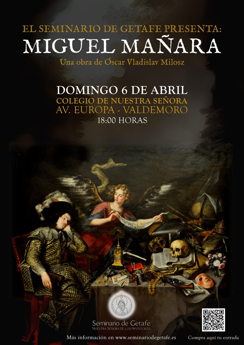 CulturaGetafe's tweet photo. ¡Os recomendamos la siguiente obra de teatro!
Al finalizar, se podrá compartir un rato juntos tomando algo. Toda la recaudación del bar y de las entradas será destinada a ayudar al Seminario en el Jubileo de Roma.  https://t.co/jaD9eqD6Un
@DiocesisGetafe https://t.co/cnJUSG70lA