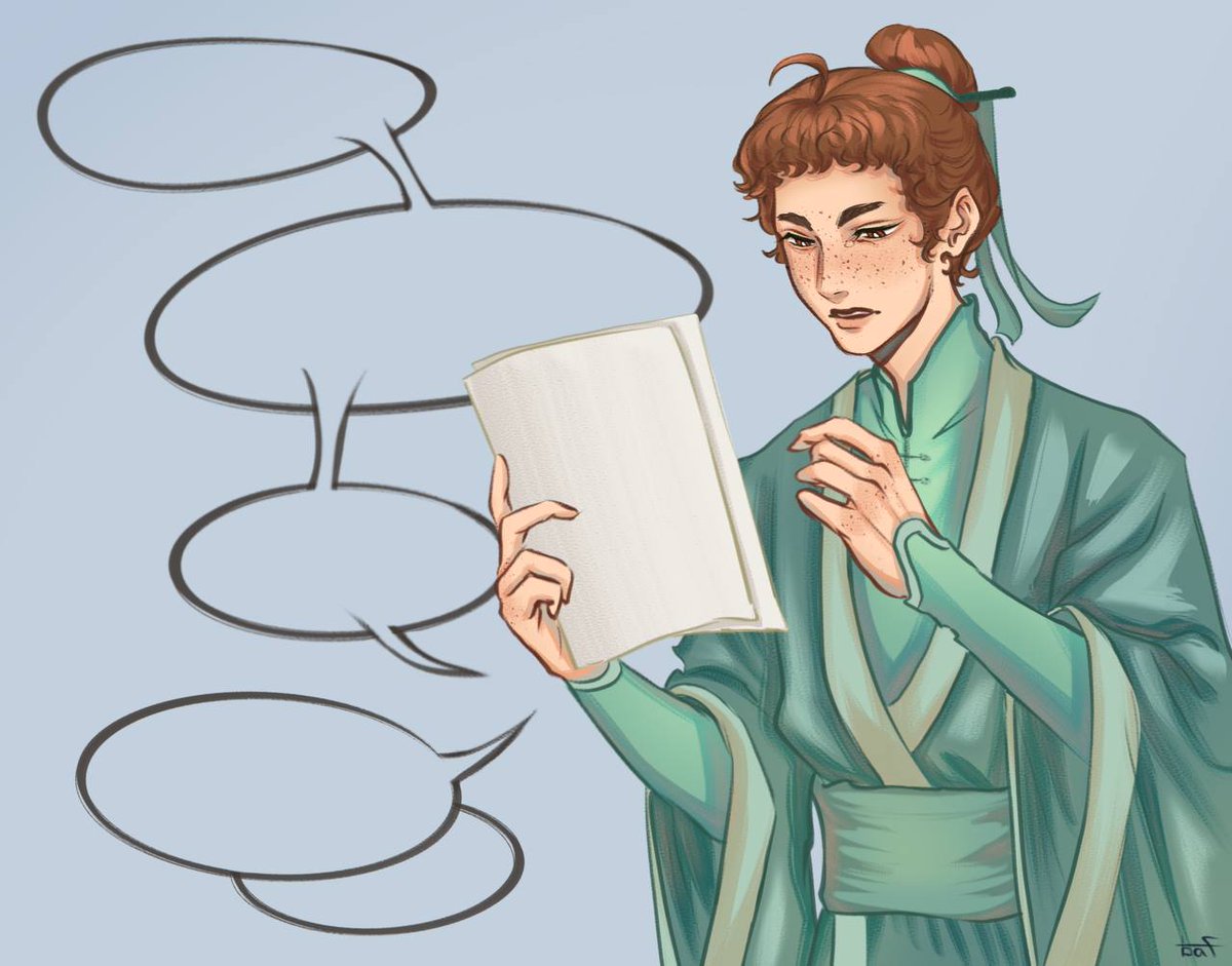 _bf__a's tweet image. Shang Qinghua accidentally cut his hair 😔
• #MobeiJun #MoShang #ShangQinghua #svsss •