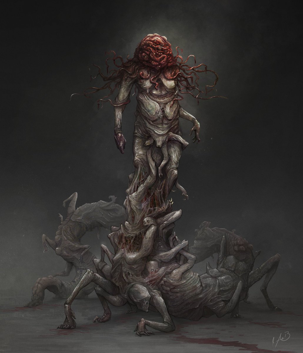 Hi! I'm Israel and this is my work ☠️ (illustrations\concept art)