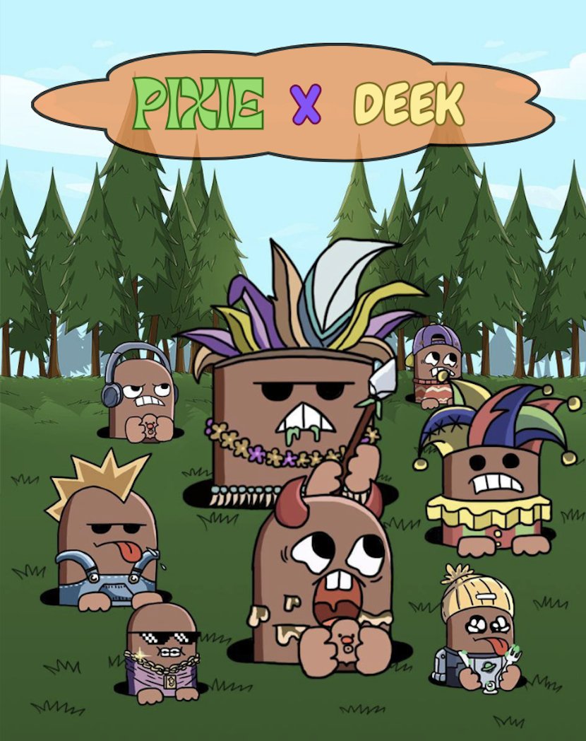 🚨 PIXIE x DEEK WLs Giveaway Now Live!!! 🧚🏽‍♀️🫶✨

Pixie is teaming up with <a href="/deek_network/">Deek</a> to unleash some serious Big Deek Energy!

We’re giving away:
🍆 5 GTDs 
🍆 10 FCFSs 

How to enter:
1️⃣ Follow <a href="/pixieinparadise/">Pixie 🧚🏽‍♀️</a> &amp; <a href="/deek_network/">Deek</a>
2️⃣ Like &amp; Retweet this post
3️⃣ Comment 👉 Big