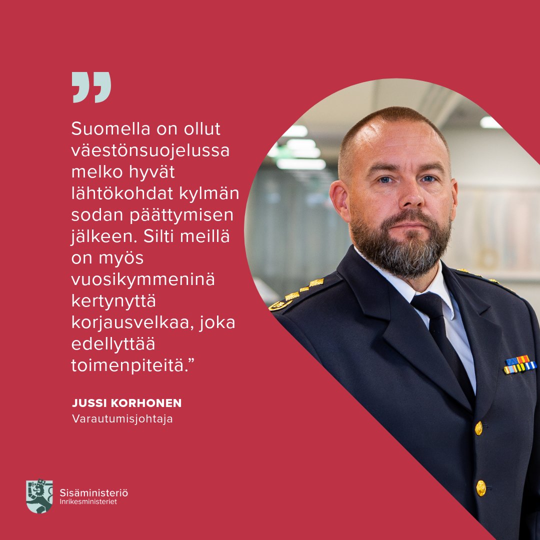 Mitä olemme oppineet väestönsuojelusta Ukrainassa? 

Varautumisjohtaja Jussi Korhonen kirjoittaa kolumnissaan Ukrainan opeista ja siitä, miten väestönsuojelua voi Suomessa kehittää.

➡️Lue lisää: intermin.fi/-/mita-olemme-…