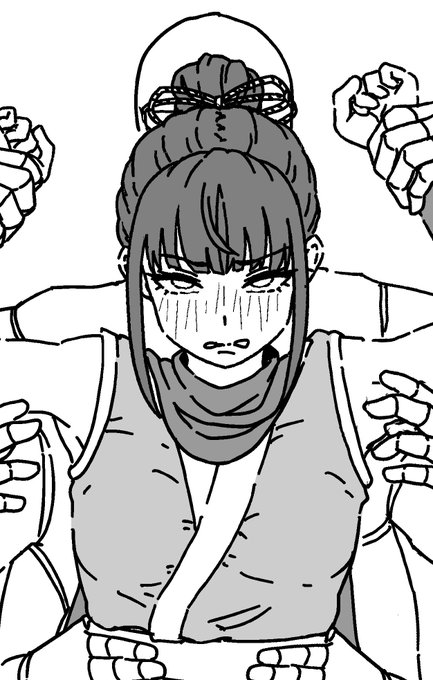 skebのご依頼で浜口あやめさん描いてます。お楽しみに。 