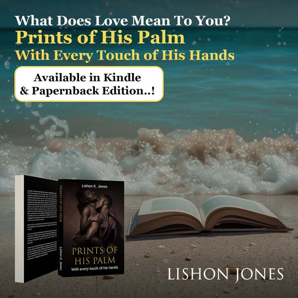 LishonKJones's tweet photo. In Prints of His Palm, love is multifaceted—passionate, challenging, and transformative. How would you define love in one word? Let us know in the comments!
https://t.co/MoAZTs9G8w
https://t.co/xDorgf3eTU
#DefineLove #ReadersSpeak #BookLovers #RomanticThoughts #LoveAndLife https://t.co/1K1zFf1RRf