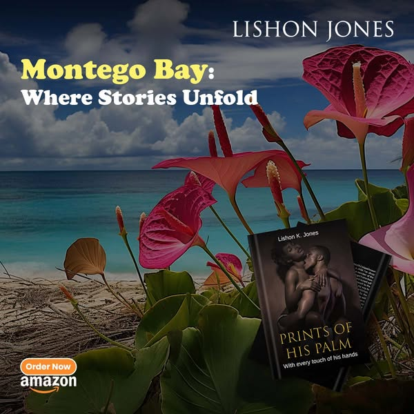 LishonKJones's tweet photo. Set in the beautiful Montego Bay, Prints of His Palm takes you on a journey through love and life, intertwined with the island’s unique charm.
https://t.co/MoAZTs9G8w
https://t.co/xDorgf3eTU
#MontegoBay #JamaicaInBooks #IslandVibes #RomanceOnTheBeach #TropicalLove https://t.co/TYW4xggqdM