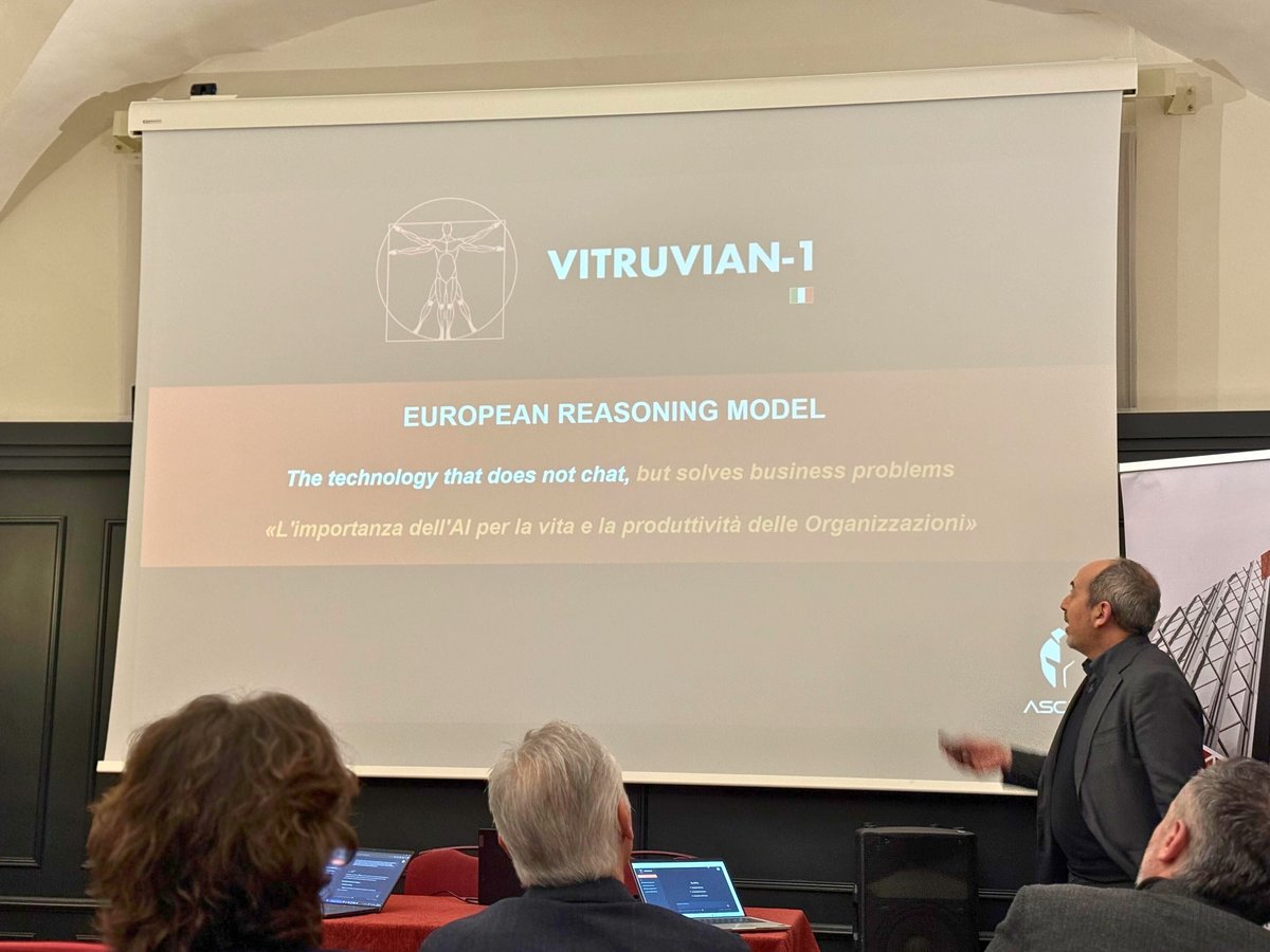 asc27_'s tweet photo. Traveling across Italy, we’ve seen firsthand: innovation isn’t just a buzzword—it’s a necessity.

The curiosity and enthusiasm for #Vitruvian confirm we’re on the right path. This is just the beginning—let’s shape the future together! 💡✨ #Innovation #AI https://t.co/zVGINLzpQS