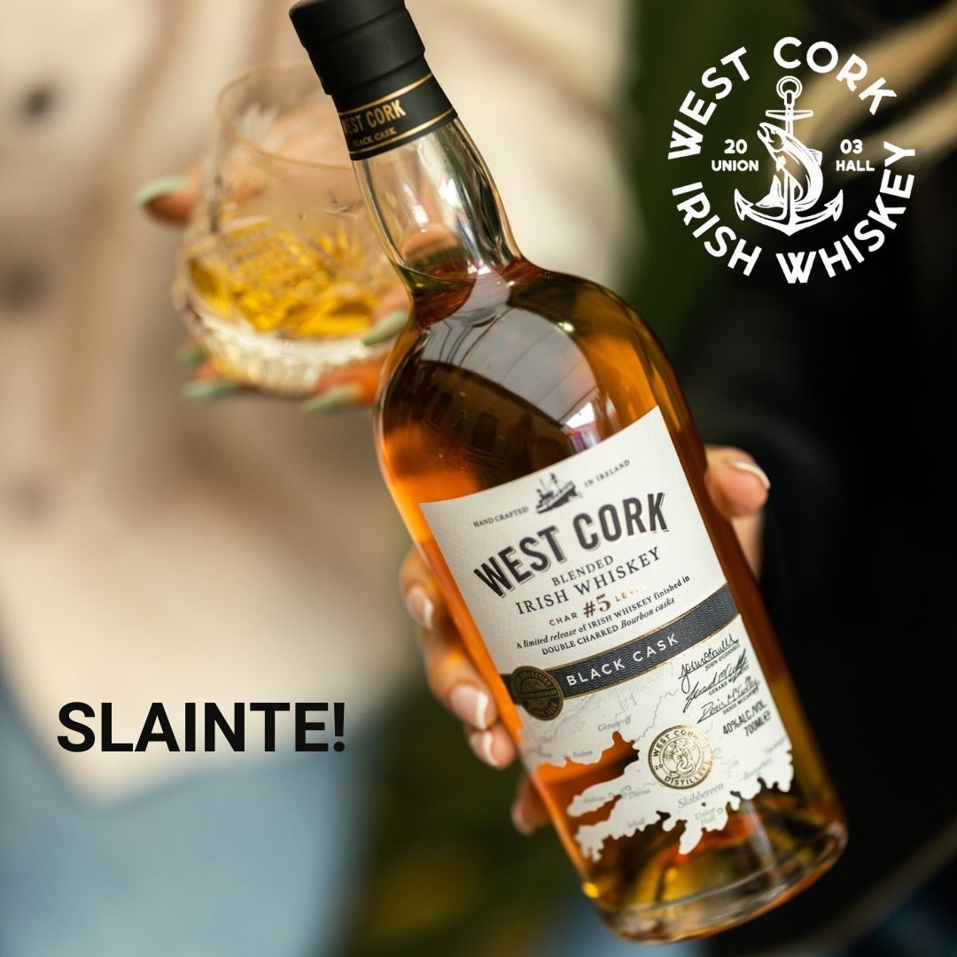 Happy International Whiskey Day!
A perfect day to raise a glass and enjoy a smooth sip of West Cork Irish Whiskey. However you like it—we hope you’re celebrating in good company! #westcorkwhiskey