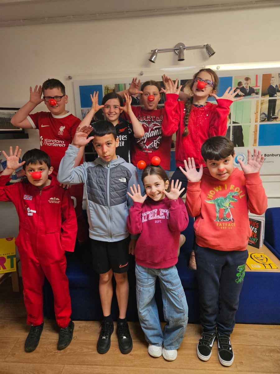 Thank you to everyone who took part in Comic Relief day in school last week. Our children wore either Red or Party clothes and took part in lots of fun activities, raising more than £190! A huge thank you to everyone! #comicrelief