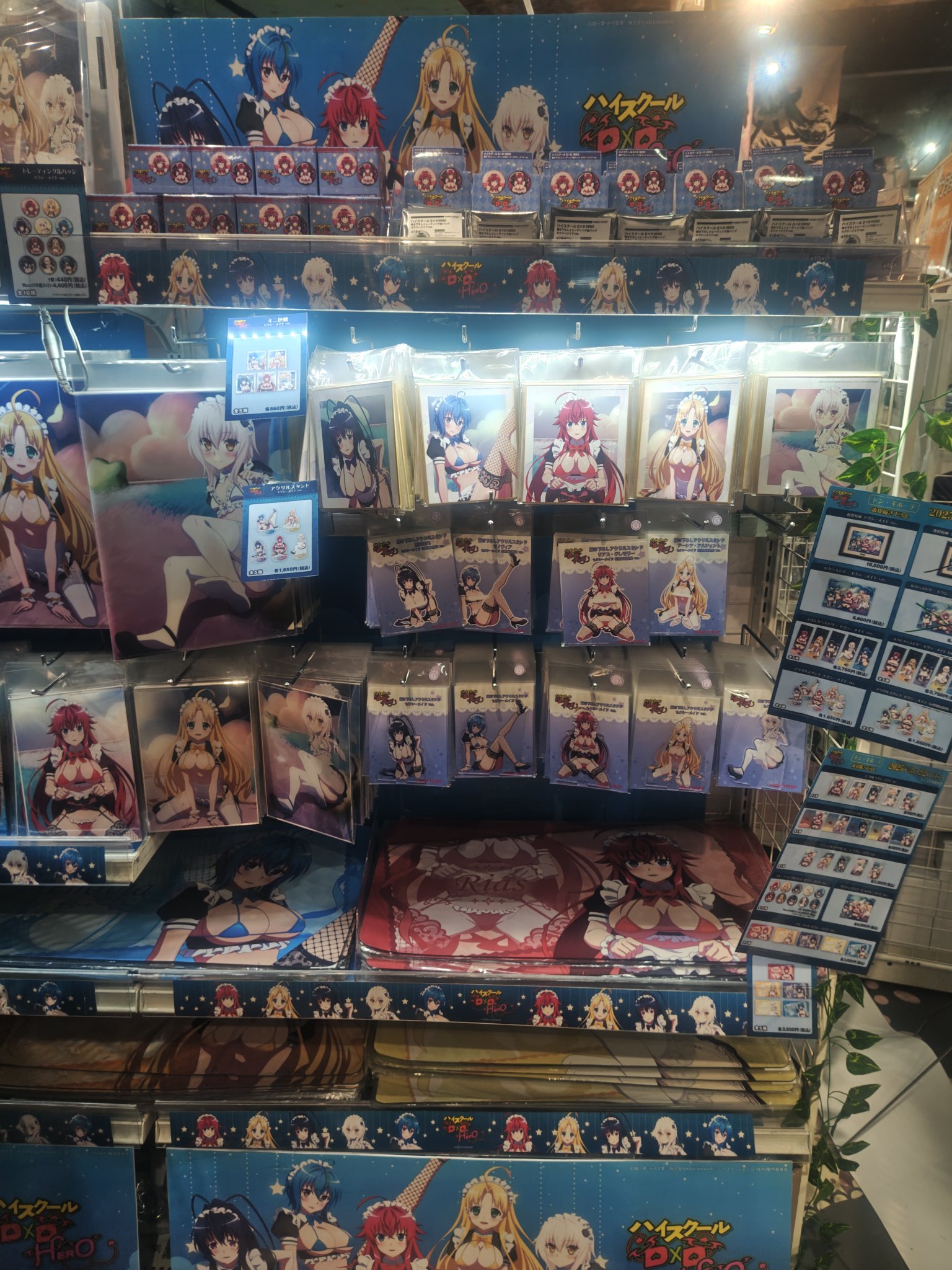 ハイスクールD×D 複製原画　ドンキ ハイスクールD×D HERO 描き下ろし複製原画 セクシーメイドver