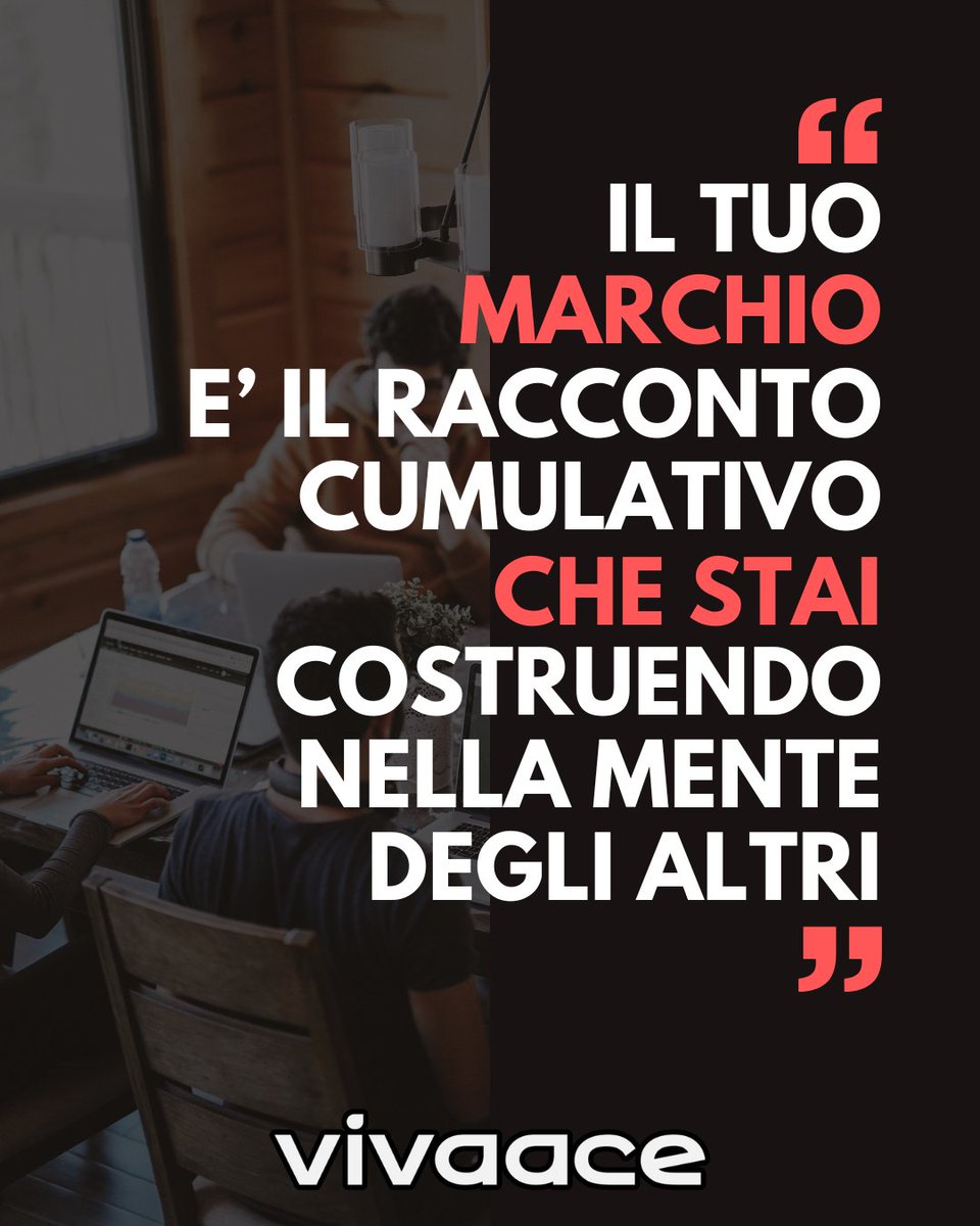 vivaacecom's tweet photo. Il tuo marchio è il racconto cumulativo che stai costruendo nella mente degli altri.

#webagency #marketing #brand https://t.co/nBG6KGW5VV