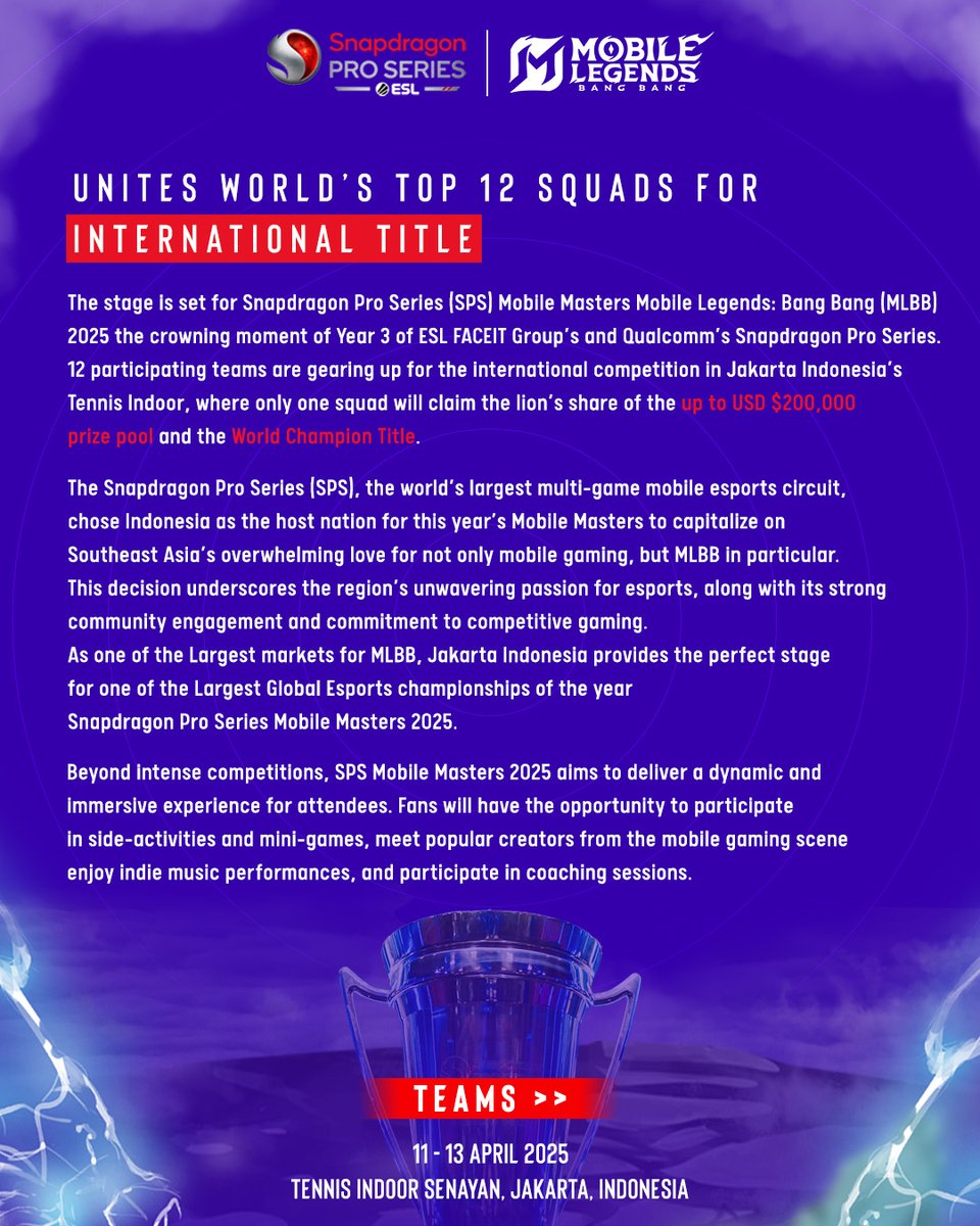 ESL Mobile Legends: Bang Bang tweet media