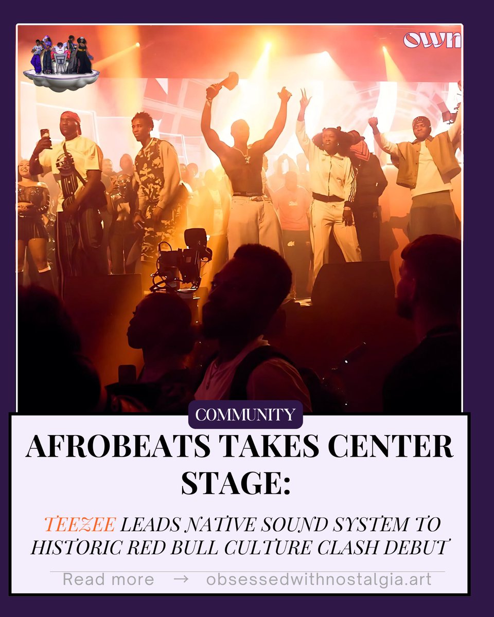 TheOWNMag's tweet photo. Read on Afrobeats and @NATIVESNDSYSTM explosive debut performance and more at #redbullcultureclash
https://t.co/tlmPMObyJR https://t.co/veKKUbMaOv