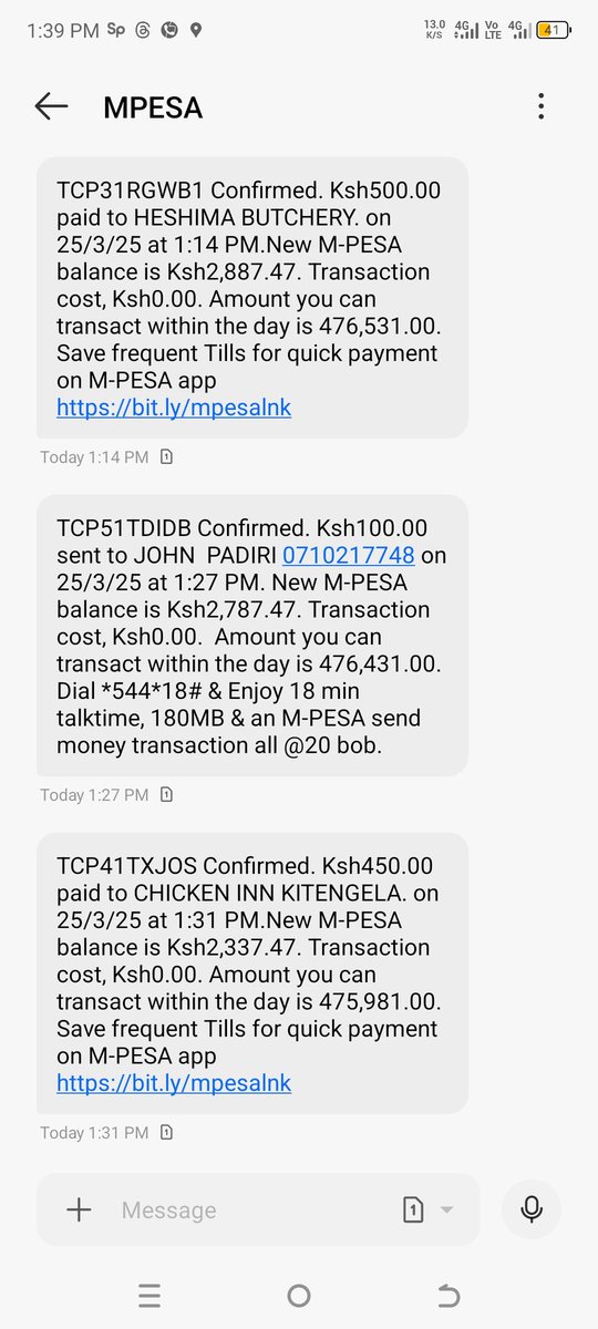 eddKantai's tweet photo. @KajiadoGov How do u collect Parking fees if we send money directly to private numbers This is happening in Kitengela Pizza inn @joelenku @EACCKenya names JOHN PADIRI https://t.co/bB8QjViLM1