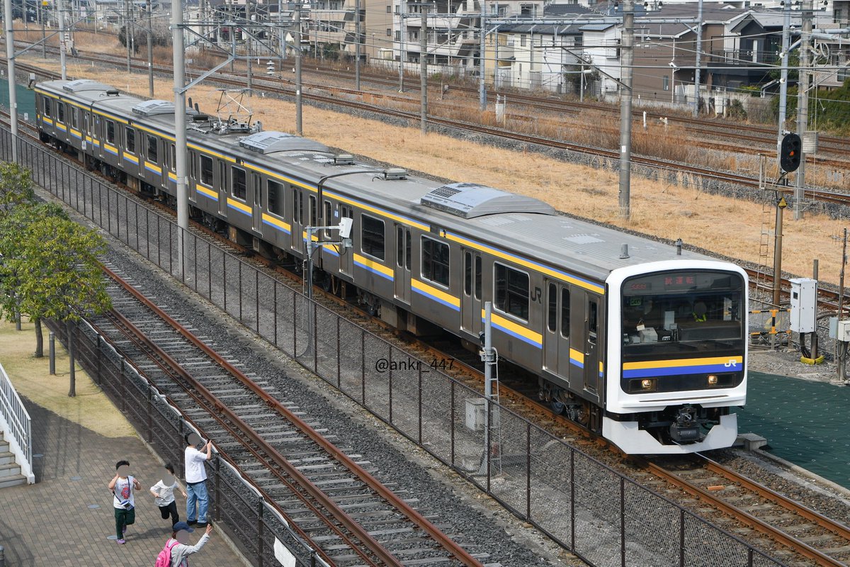 ankr_447's tweet photo. 2025.3.25 大宮工場試運転
JR貨物:EH200-20号機
JR東日本:209系2100番台C410編成 https://t.co/iPcQCcPlsu