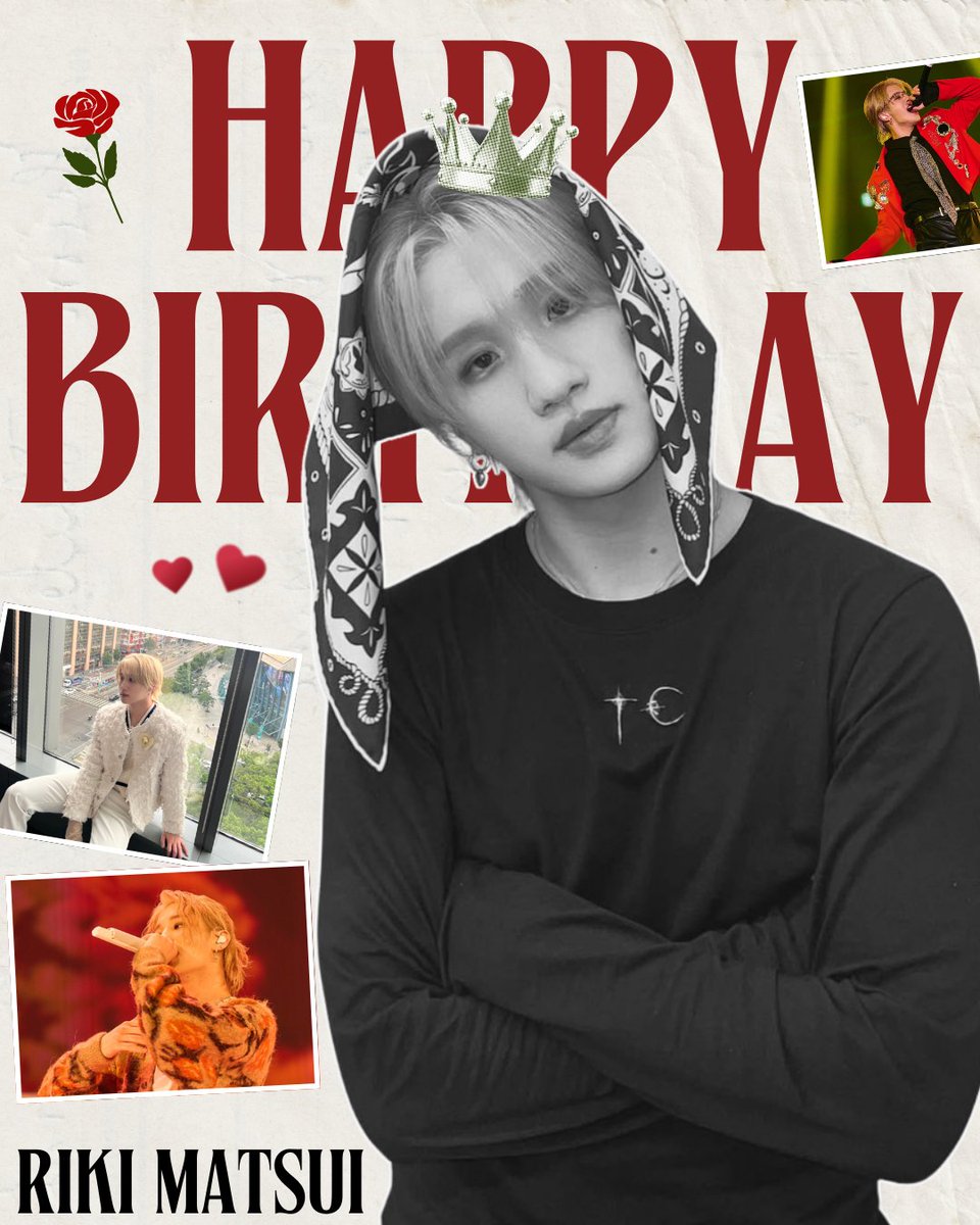 ballistik_fext's tweet photo. ✦🌹 𝑯𝑨𝑷𝑷𝒀 𝑹𝑰𝑲𝑰'𝒔 𝑫𝑨𝒀 🌹✦

#HAPPYRIKIDAY
#松井利樹 #RIKI #BALLISTIKBOYZ https://t.co/IHYFrGeudY