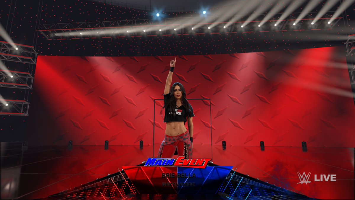 iLLite_Gaming's tweet image. #WWE2K25 #BrieMode Activated! ☝🏾

@L2kgames Accuracy when it comes to textures &amp;amp; morphing needs to be studied. 
She is spot on every single time. 🙌🏾