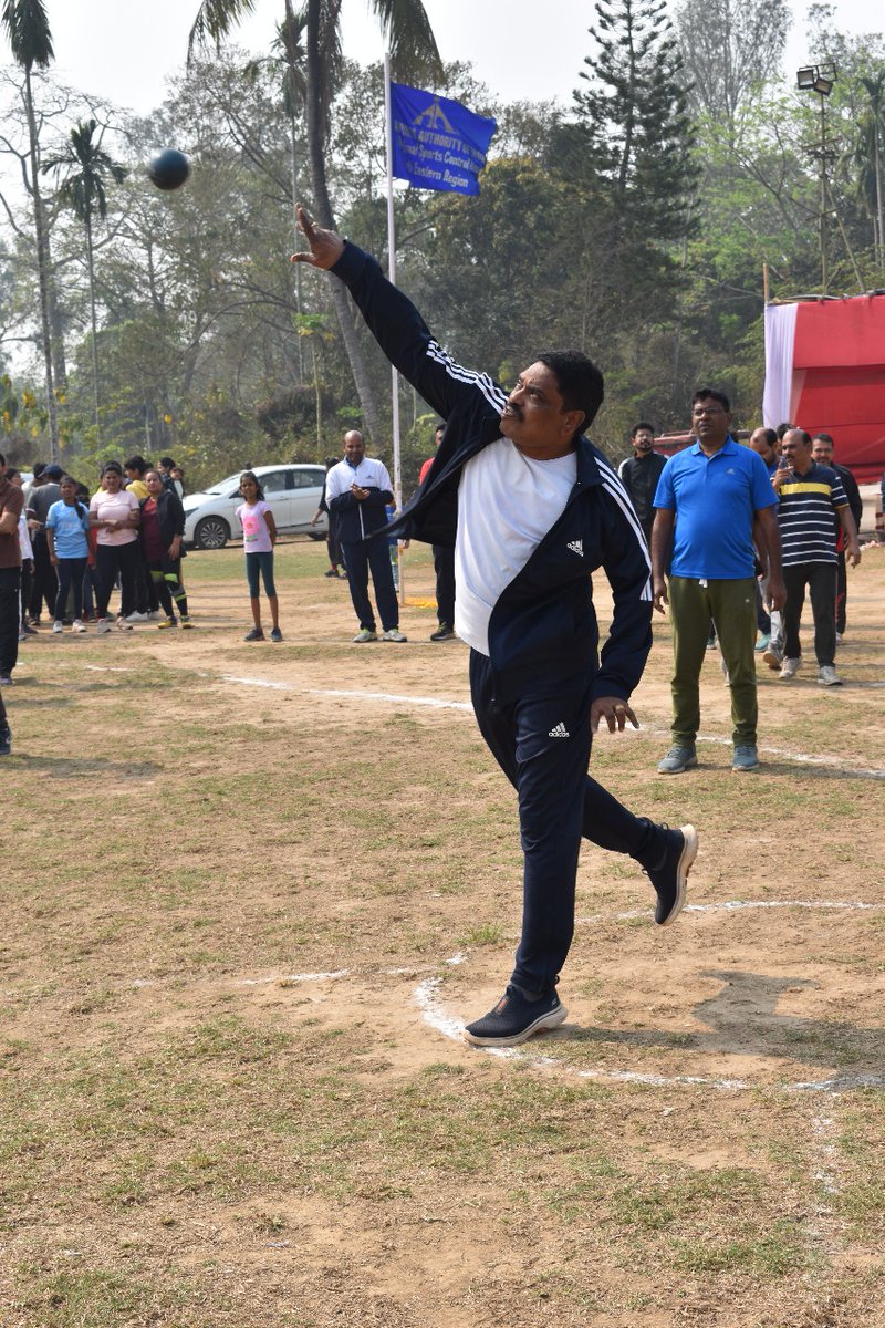 RSCB-NER hosted the 'AAI Annual Sports' for officials in Guwahati at #AAI's old colony. Held annually in Feb-Mar, 150 people of all ages joined various events to promote wellbeing, teamwork &amp; work-life balance through camaraderie, fitness &amp; a positive workplace culture. <a href="/MoCA_GoI/">MoCA_GoI</a>