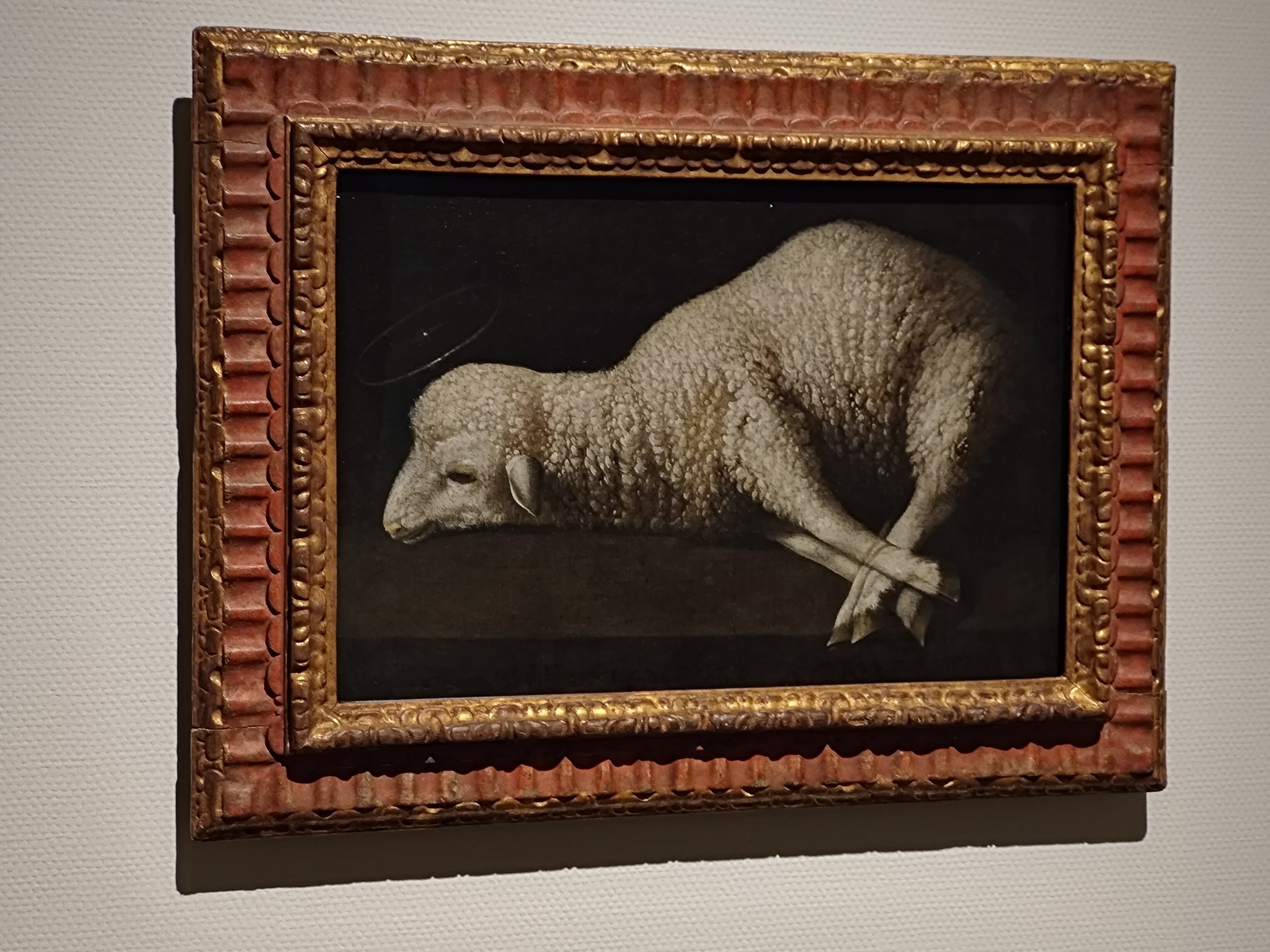 専用ページ　神の仔羊 巾着 西洋絵画、どこから見るか？ルネサンスから印象派まで 西洋絵画、どこから見るか？ 神の子羊 - メルカリ