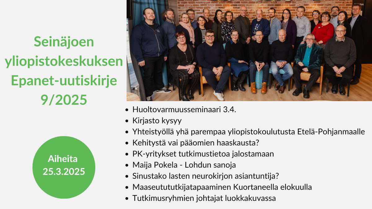 Kirjeellinen uutisia, ole hyvä 
us14.campaign-archive.com/?u=ac5f632837c….