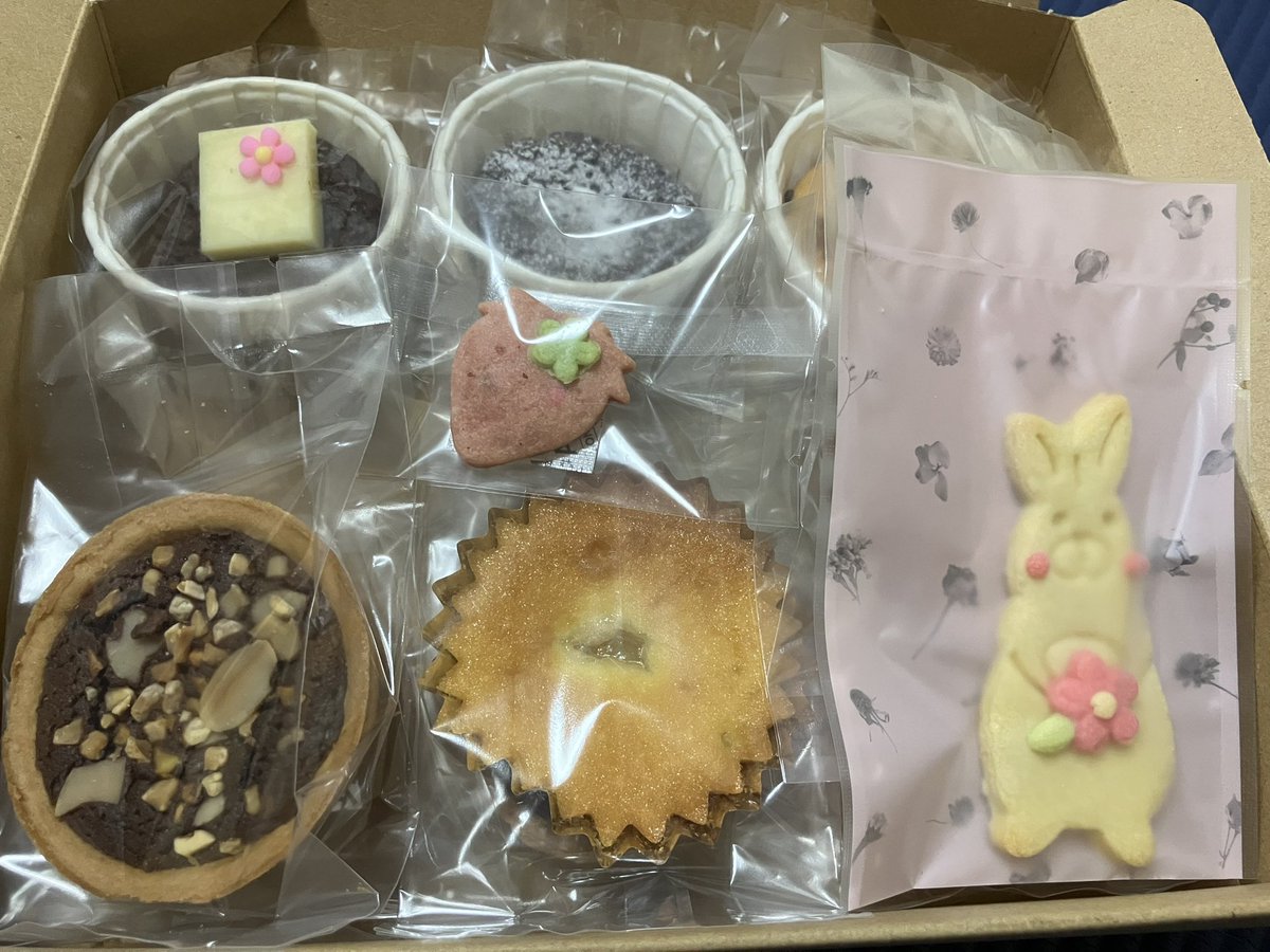 peacewanko's tweet photo. しあわせ屋さんから、可愛いお菓子が届きました😍
もこさん、ありがとうございます☺️ https://t.co/ociWgn7r0t