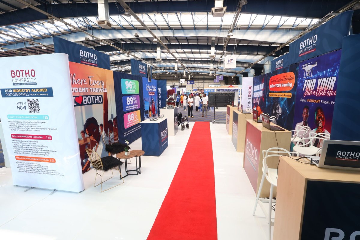 🎉 We’re LIVE at the BHRDS Fair 2025 at Boipuso Hall! Before the crowd rolled in, our vibrant team geared up to represent #TheSpiritOfBotho with energy, innovation, and excellence.

From hydroponics demos 🌱 to a fully functional coffee shop ☕ by our Hospitality team, to our Inc