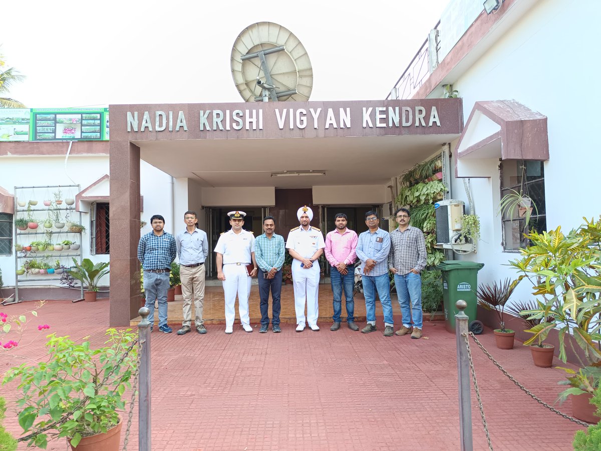 Iqbal Singh Chauhan, IG &amp; Asish Bhaskar, Commandant, Coast Guard Region (NE) visited Nadia KVK to explore modern agri-tech innovations &amp; demo units of the Nadia KVK <a href="/AtariKolkata/">ICAR-ATARI Kolkata (Zone-V)</a> <a href="/icarindia/">Indian Council of Agricultural Research.</a> <a href="/AgriGoI/">Agriculture INDIA</a> <a href="/IndiaCoastGuard/">Indian Coast Guard</a> #OneICAR <a href="/PMOIndia/">PMO India</a>
<a href="/ChouhanShivraj/">Shivraj Singh Chouhan</a>
<a href="/mygovindia/">MyGovIndia</a>
<a href="/PIB_India/">PIB India</a>