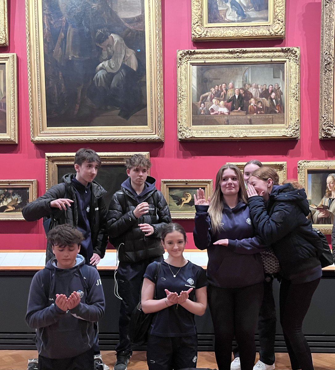 🎨 Inspiration at the V&amp;A!
Our Year 10 Art and 3D Design students had an unforgettable day at the Victoria and Albert Museum, immersing themselves in a world of creativity and history. From re-enacting classical paintings to dressing up in the theatre &amp; performance exhibition