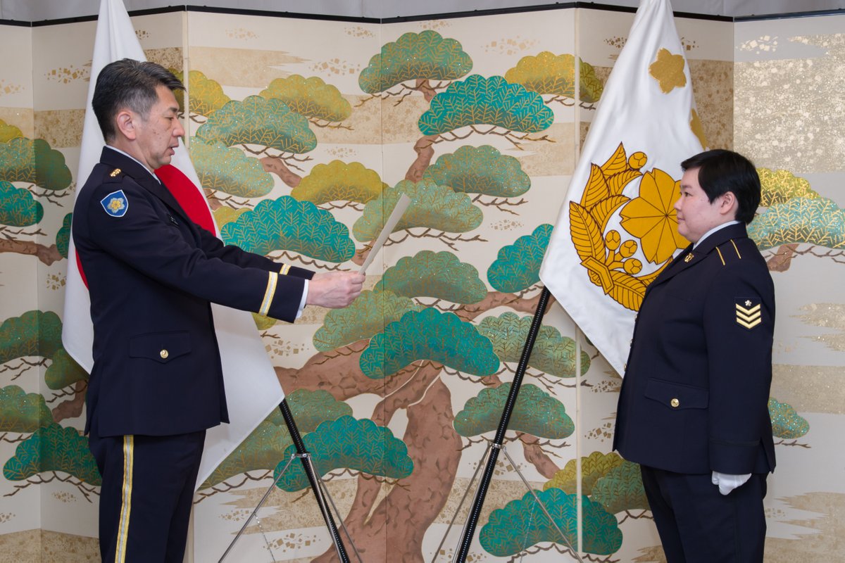 JGSDF_pr's tweet photo. GEN Morishita, CS JGSDF presented a certificate of commendation to #Yasuko-san, Japanese comedian, who is also a SDF Reserve Personnel on 25 MAR, 2025.
Thank you for your continued efforts to promote familiarity with the JGSDF. https://t.co/Xv1WmEhShW
