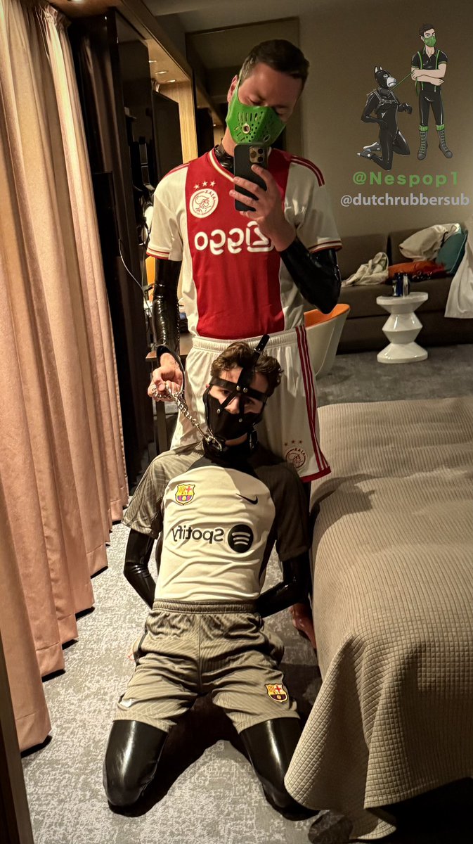 π¦πΊ Nespop (@nespop1) on Twitter photo Football boys have more fun in rubber, although the attacker <a href="/dutchrubbersub/">dutchrubbersub_</a> is down.
Extra points if you spot the irony in this shot. Football boys have more fun in rubber, although the attacker <a href="/dutchrubbersub/">dutchrubbersub_</a> is down.
Extra points if you spot the irony in this shot.